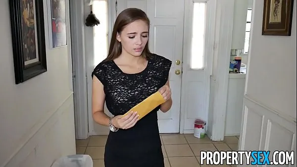 Watch PropertySex - Hot petite real estate agent makes hardcore sex video with client energy Tube