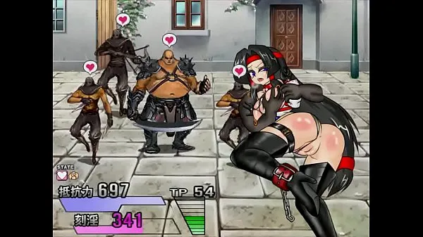 观看Shinobi Fight hentai game能量管