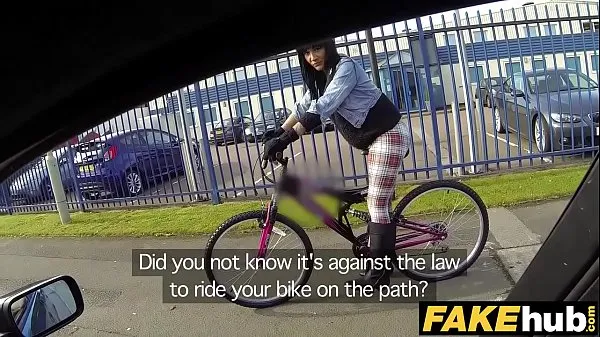 Watch Fake Cop Hot cyclist with big tits and sweet ass energy Tube