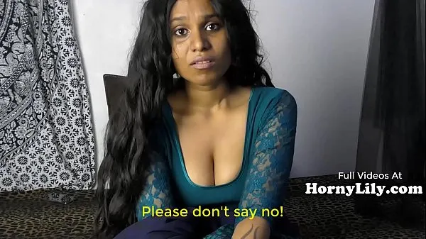 شاهد Bored Indian Housewife begs for threesome in Hindi with Eng subtitles أنبوب الطاقة