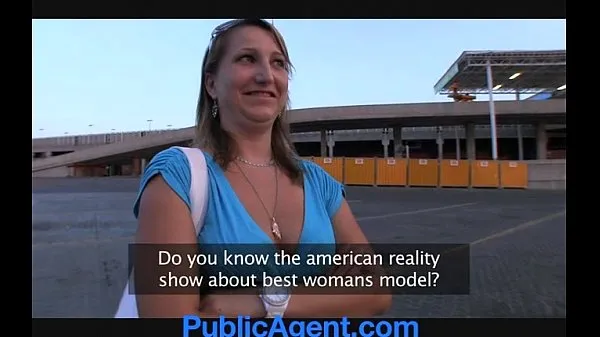 Watch PublicAgent Does she really think she is a model energy Tube