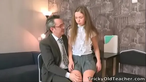 Watch Tricky Old Teacher - Sara looks so innocent energy Tube