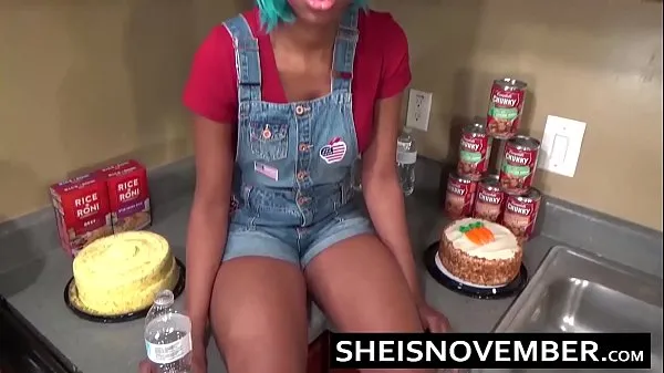 Watch Msnovember Hot Reality Cosplay Porn, Black Nerd Step Sis Big Breasts Out During Intense Blowjob In Kitchen On Sheisnovember energy Tube