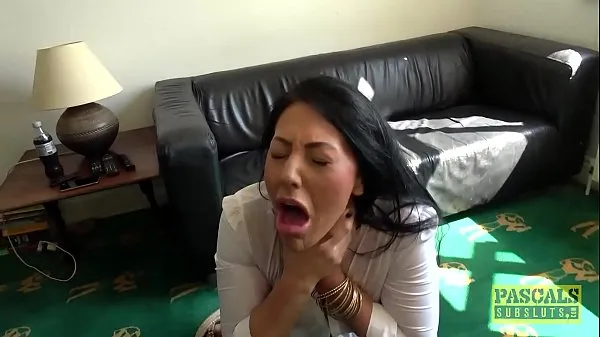 Xem Candi Kayne gets throat fucked and gets a mouth full of cum ống năng lượng