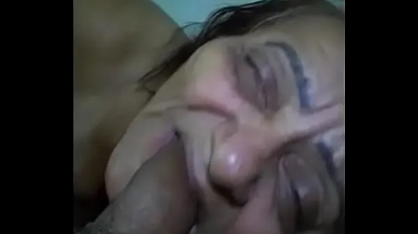 Se cumming in granny's mouth energy Tube