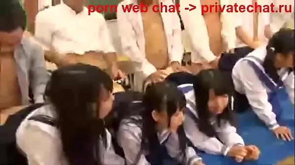 Katso yaponskie shkolnicy polzuyuschiesya gruppovoi seks v klasse v seredine dnya (1 Energy Tube