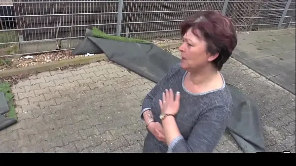 Watch HAUSFRAU FICKEN - German Housewife gets full load on jiggly melons energy Tube