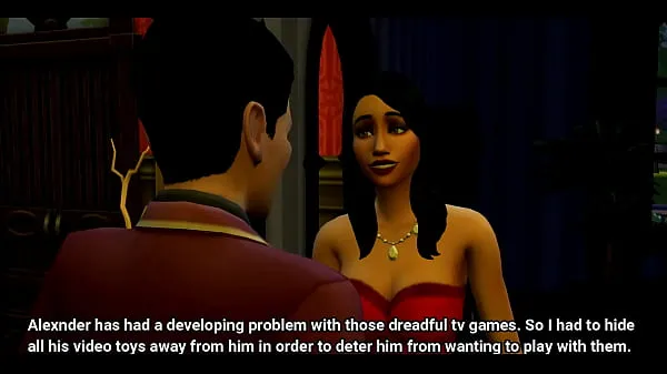 Sims 4 - Bella Goth's ep.2 에너지 튜브 시청하기