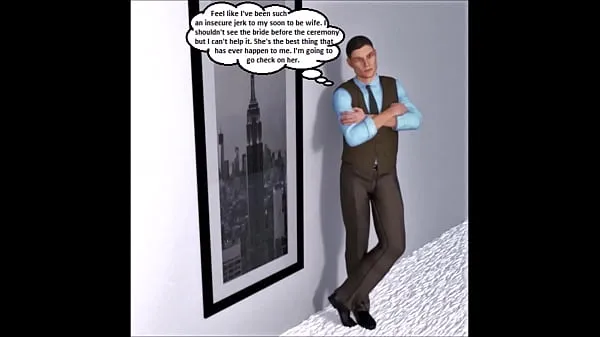 Sledujte 3D Comic: HOT Wife CHEATS on Husband With Family Member on Wedding Day energy Tube