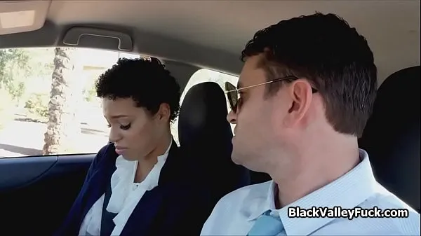 Assista Black cutie rimmed after failed driving test tubo de energia