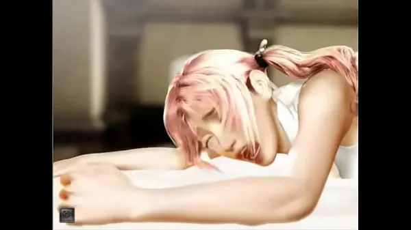 Watch FFXIII Serah fucked on bed | Watch more videos energy Tube