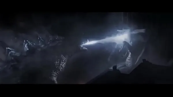 Mira Godzilla Atomic b tubo de energía