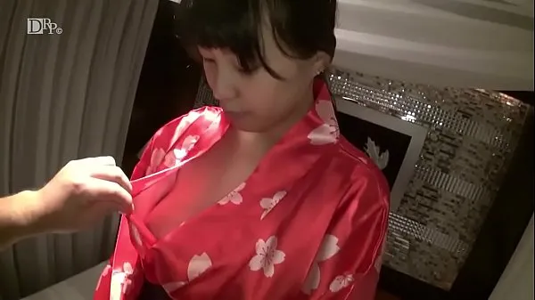 Titta på Red yukata dyed white with breast milk 1 energy Tube