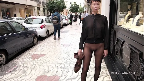 Watch No skirt seamless pantyhose in public energy Tube