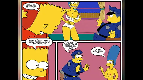 Bekijk Comic Book Porn - Cartoon Parody The Simpsons - Sex With The Cop Energy Tube