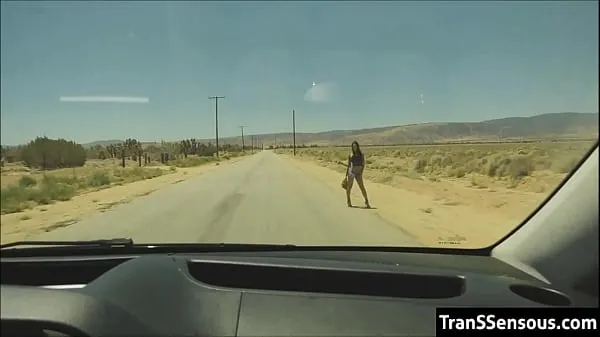 Watch Transsexual hitchhiker fucked in the ass energy Tube