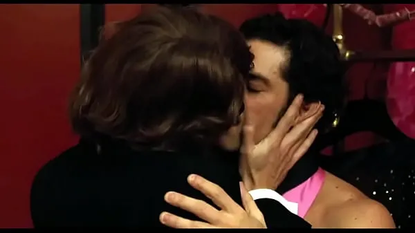 Tonton Gaspard Ulliel and Louis Garrel Gay kiss scenes from Movie Saint Laurent Energy Tube