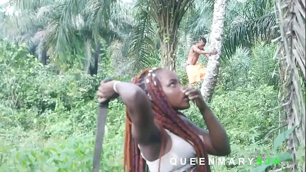 Watch I met her in the bush fetching firewood while I was harvesting Palm fruits, I helped her and she rewarded me with a good fuck energy Tube