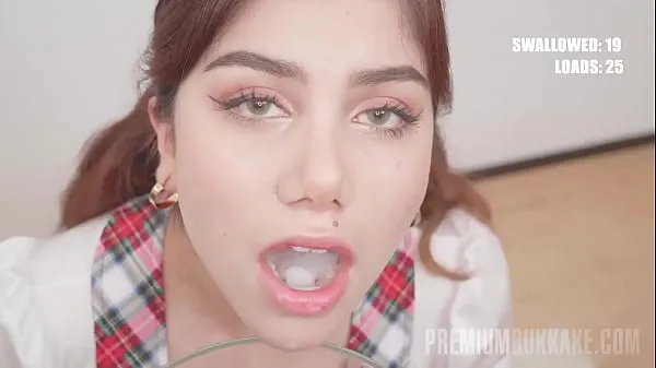 Tonton Good-looking amateur swallowing fresh cum loads in a bukkake porno movie. Stunning cum addict from Europe, Marina Gold, is ready to service all the amateur cocks and also taste fresh semen in front of the camera. Her pussy is wet Energy Tube