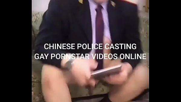 Tonton Chinese policeman made his first gay sex film on camera Tabung energi