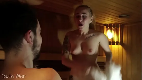 Tonton Curvy hottie fucking a stranger in a public sauna Energy Tube