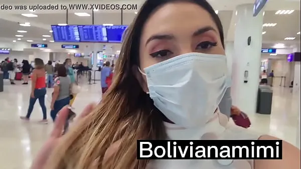 No pantys at the airport .... watch it on bolivianamimi.tv ऊर्जा ट्यूब देखें