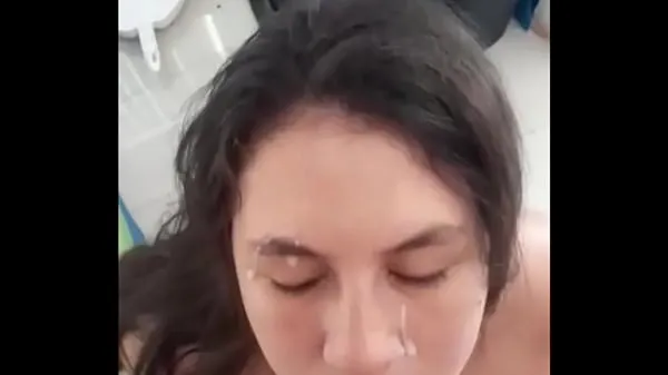 Watch Latina teen slut gets Huge cumshot in the Kitchen after I caught her in the bathroom! Slow motion facial energy Tube