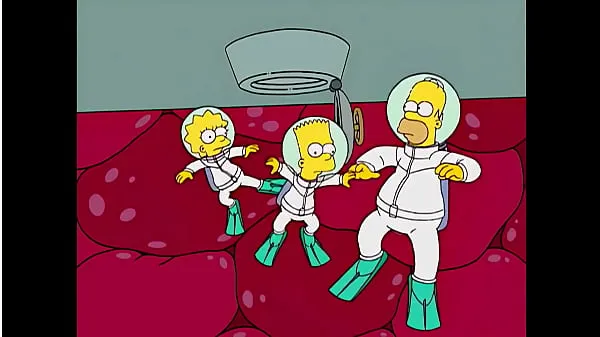 Assista Homer e Marge tendo sexo subaquático (feito por Sfan) (nova introdução tubo de energia