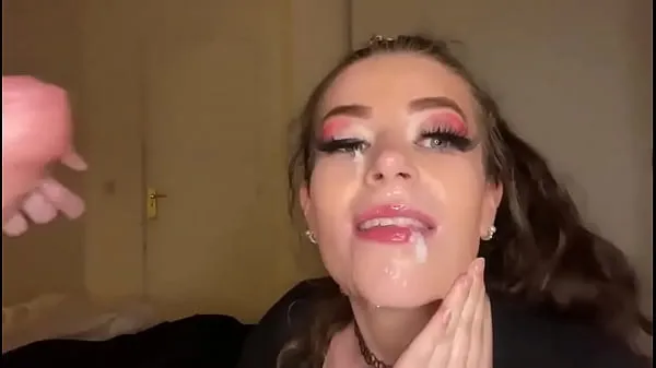 Watch Spitty blowjob with huge facial energy Tube