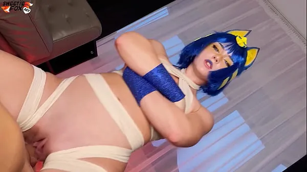 Se Cosplay Ankha meme 18 real porn version by SweetieFox energy Tube