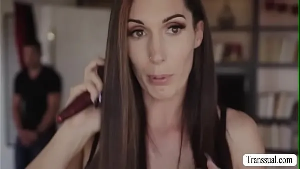 Watch Stepson bangs the ass of her trans stepmom energy Tube
