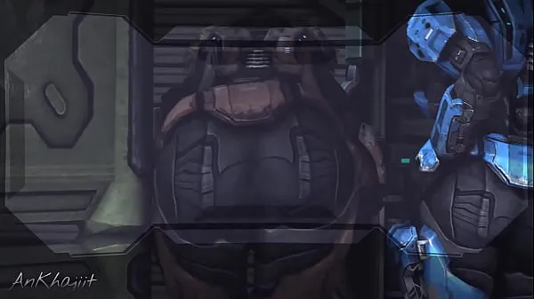 观看Halo: Reach - No Staring! (Halo Anal Anim能量管