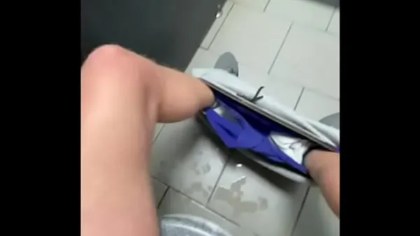 Nézze meg az Public Toilet Stained Underwear Straight Guy Energy Tube-t