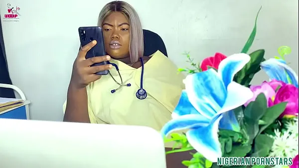 Watch Lazy Nurse Enjoy Nigerian Big Black Dick energy Tube