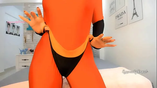 Watch elastigirl cosplay big ass and big butt latina babe joi, jerk off instructions with a cumming dildo, cum swallower, dare you to don't cum energy Tube