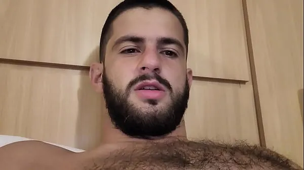 Watch HOT MALE - HAIRY CHEST BEING VERBAL AND COCKY energy Tube