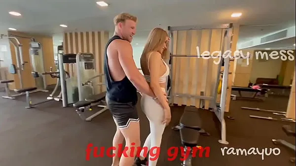 LEGACY MESS: Fucking Exercises with Blonde Whore Shemale Sara , big cock deep anal. P1 Enerji Tüpünü izleyin