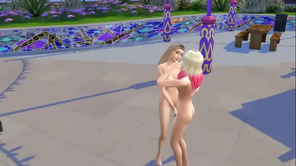 Watch Three blondes fucked in the square, and then fucked a passerby energy Tube