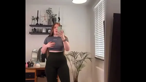 Watch Super thick pawg tries on new spandex energy Tube
