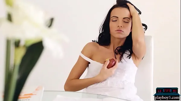 Watch Czech MILF babe Sapphira A gives a sensual striptease for Playboy energy Tube