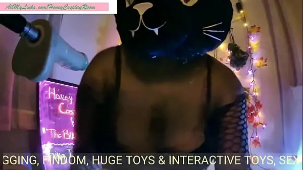 Honey0811 --THE BLACK CAT--PT.1 --SEXY dance and Dildo Play Enerji Tüpünü izleyin