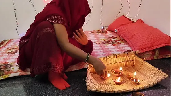 Se Dipawali special day fucking with boyfriend bhabhi Indian village beautiful really hot Sex energy Tube