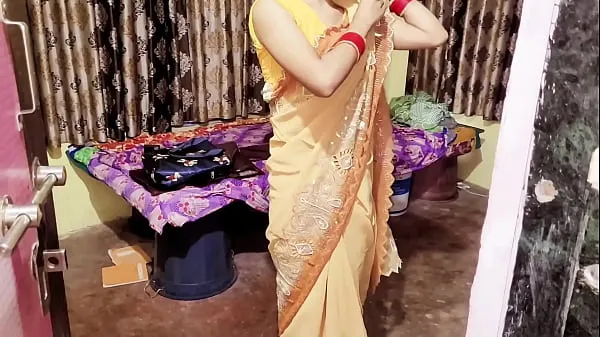 Watch What did the sister-in-law do by wearing a yellow sari and asked to fuck me on the CD energy Tube