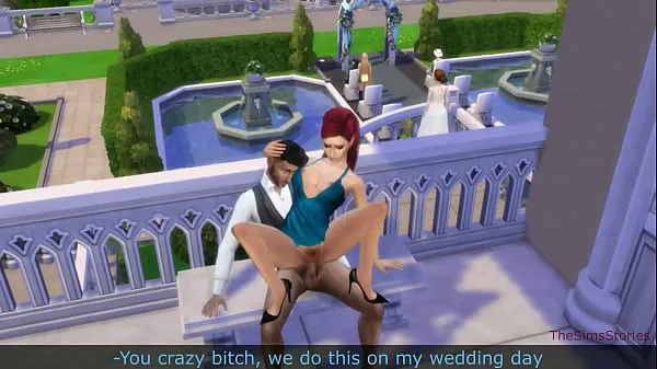 Titta på The sims 4, the groom fucks his mistress before marriage energy Tube