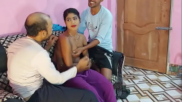Amateur threesome Beautiful horny babe with two hot gets fucked by two men in a room bengali sex ,,,, Hanif and Mst sumona and Manik Mia 에너지 튜브 시청하기