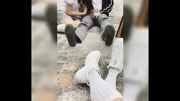 Tonton Student Girl Films When Her Friend Sucks Dick to Student Guy at College, They Fuck too! VOL 2 Tabung energi