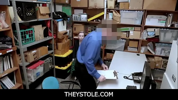 Watch TheyStole - Cute blonde shoplifter found guilty and fucked energy Tube