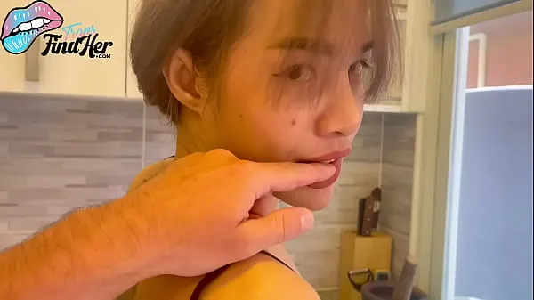 Watch Asian Ladyboy Housewife Fucked in the Kitchen energy Tube