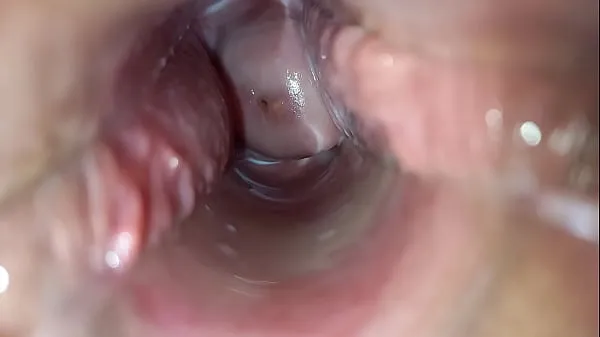 Tonton Pulsating orgasm inside vagina Tabung energi