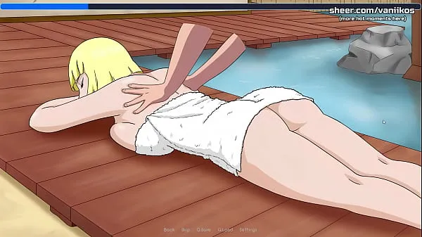 شاهد Naruto: Kunoichi Trainer | Busty Blonde Teen Samui Gets A Massage For Her Big Ass And Cumshot On Her Perfect Body At A Public Pool | Naruto Anime Hentai Porn Game | Part أنبوب الطاقة